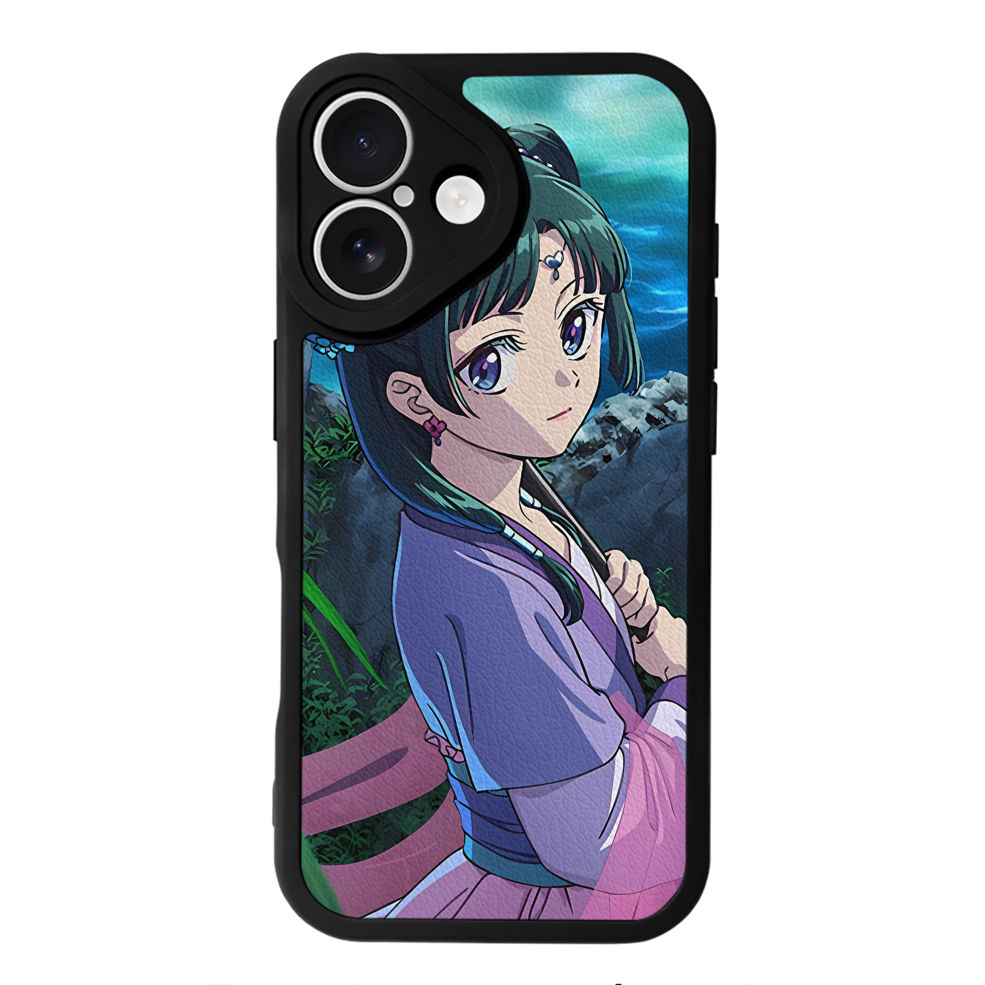 薬屋のひとりごと The Apothecary Diaries 【iPhone 16シリーズ対応】シリコンスマホケース（レザー調） 材質：シリコン